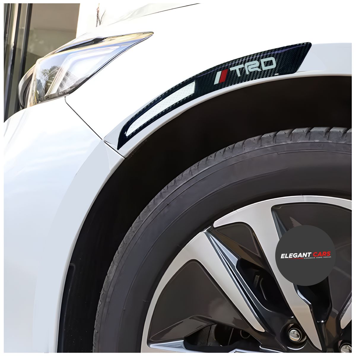 JET - Kit Protector Fender TRD Fibra De Carbono 2pcs