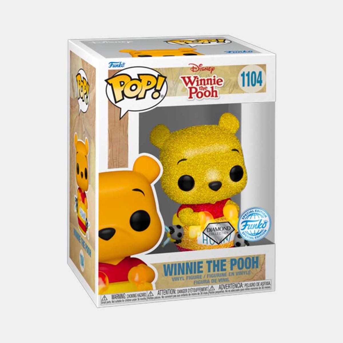 FUNKO - FUNKO POP DISNEY WINNIE THE POOH DIAMOND COLLECTION SE