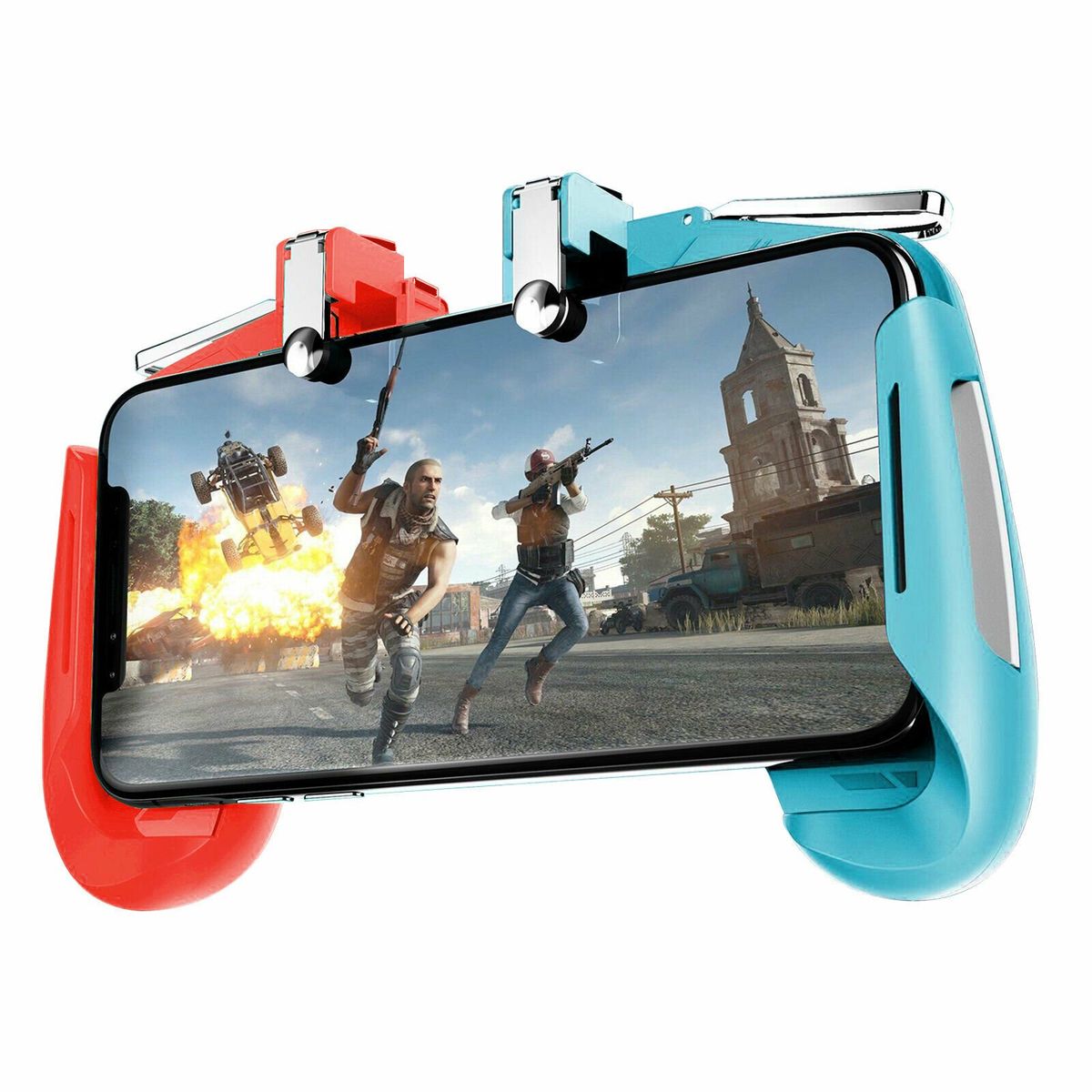 GENERICO - Gatillo Control Disparador Celular Base AK-16 Game Pad Ajustable ak16