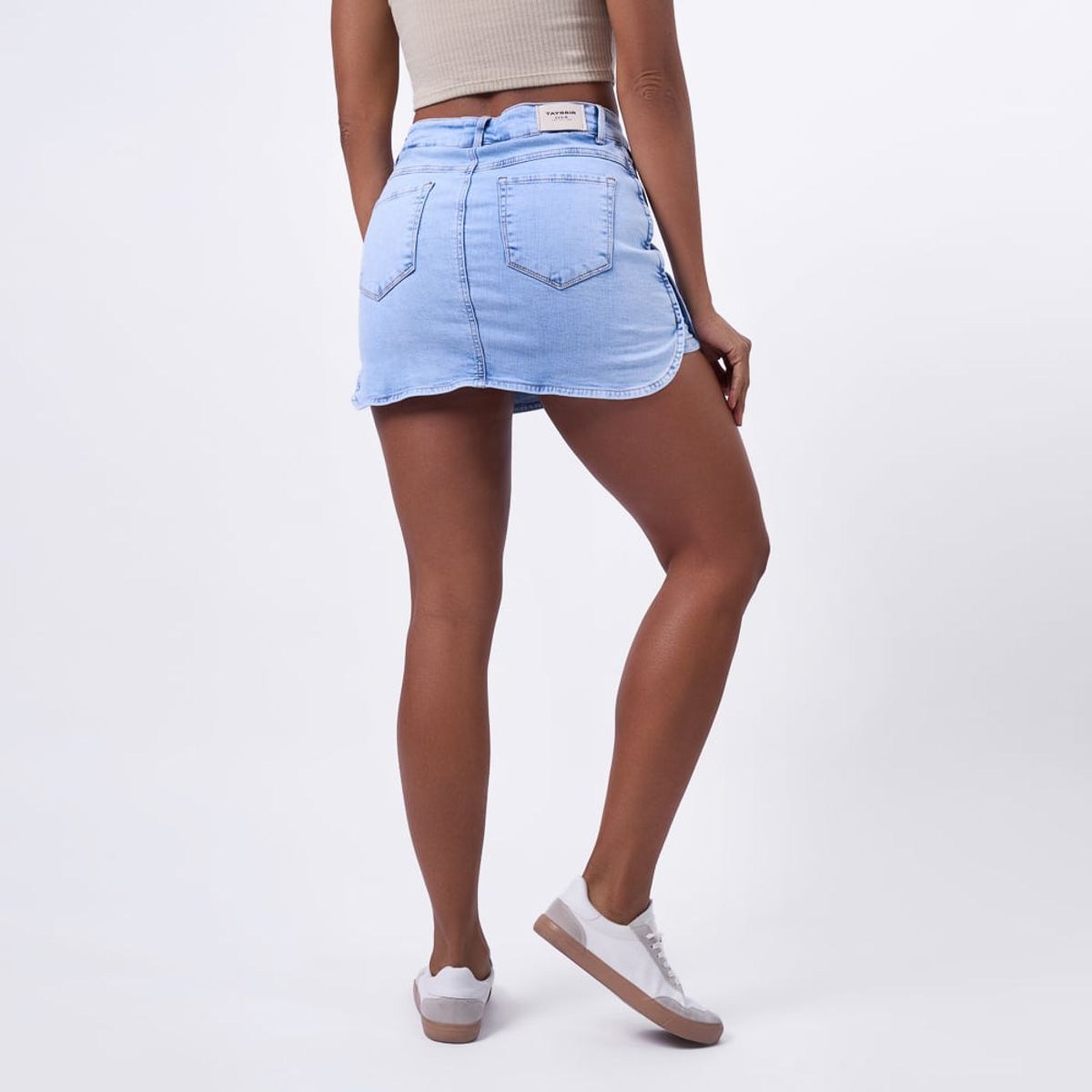 TAYSSIR - FALDA SHORT KP25FAYRA DENIM
