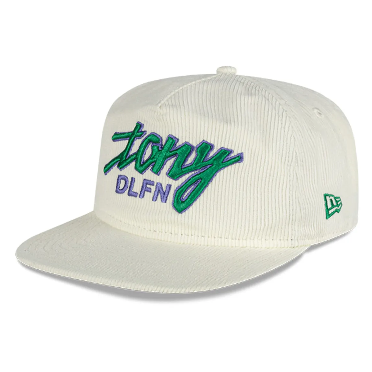 NEW ERA - Gorra Golfer MLB Tony Delfino Corduroy Chrome White