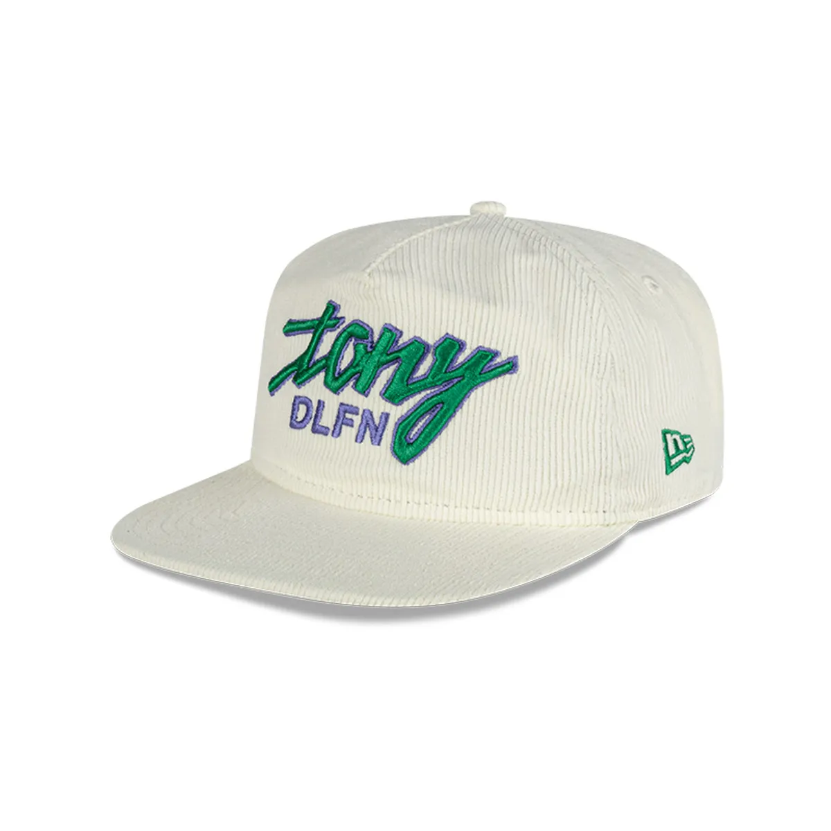 NEW ERA - Gorra Golfer MLB Tony Delfino Corduroy Chrome White