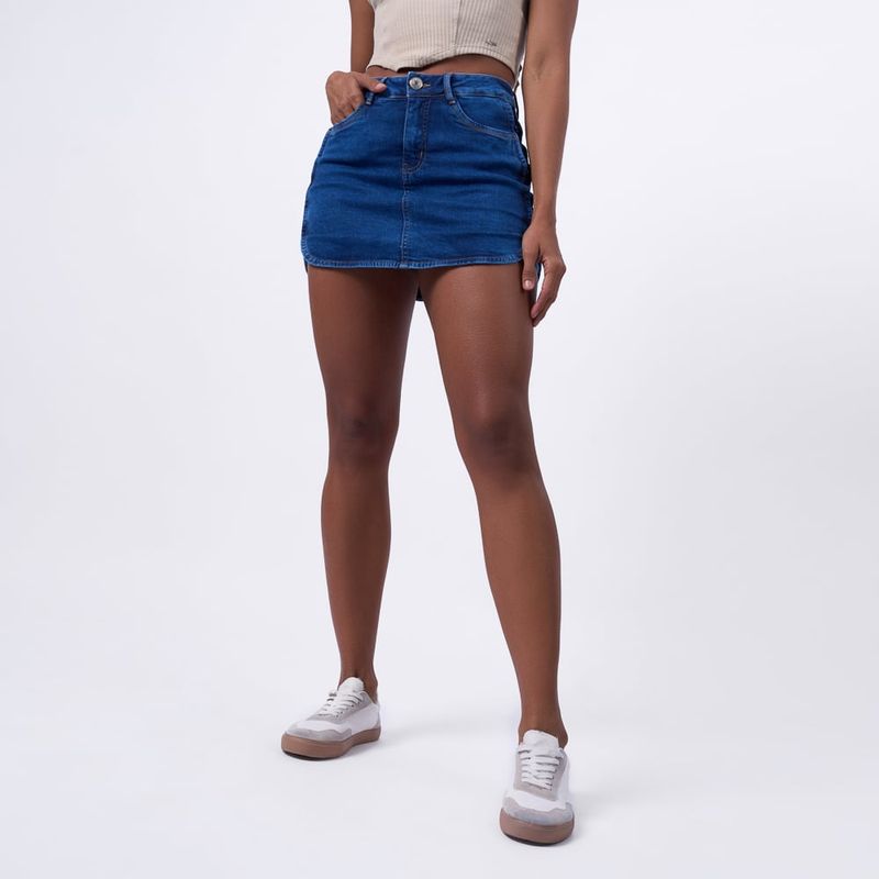 GENERICO - FALDA SHORT KP25FAYRA DENIM