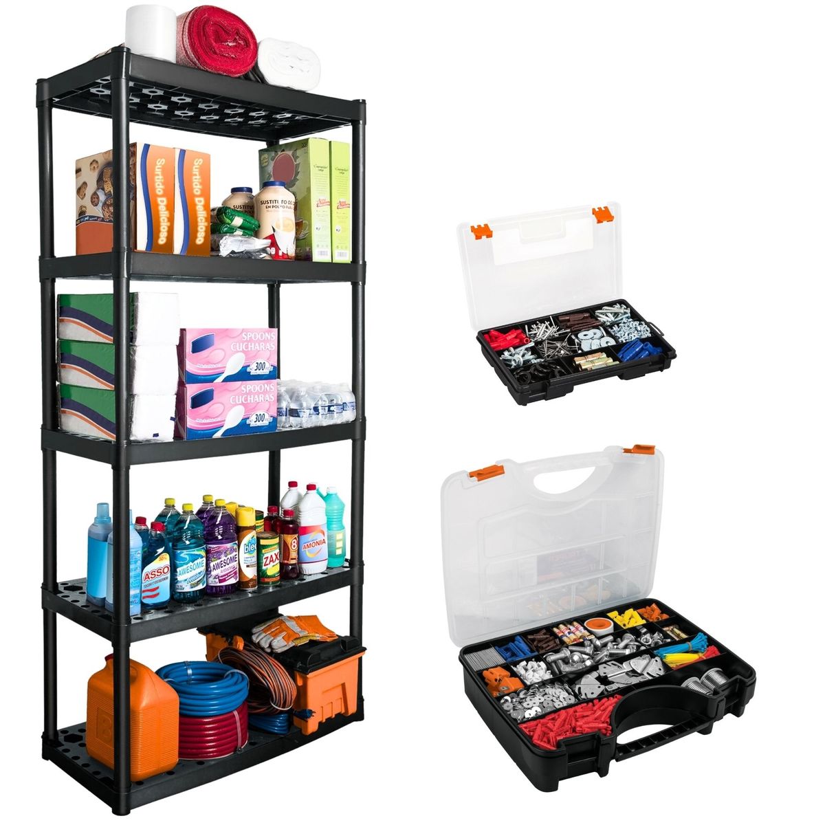 TRUPER - kit organizador de herramientas + estante Truper