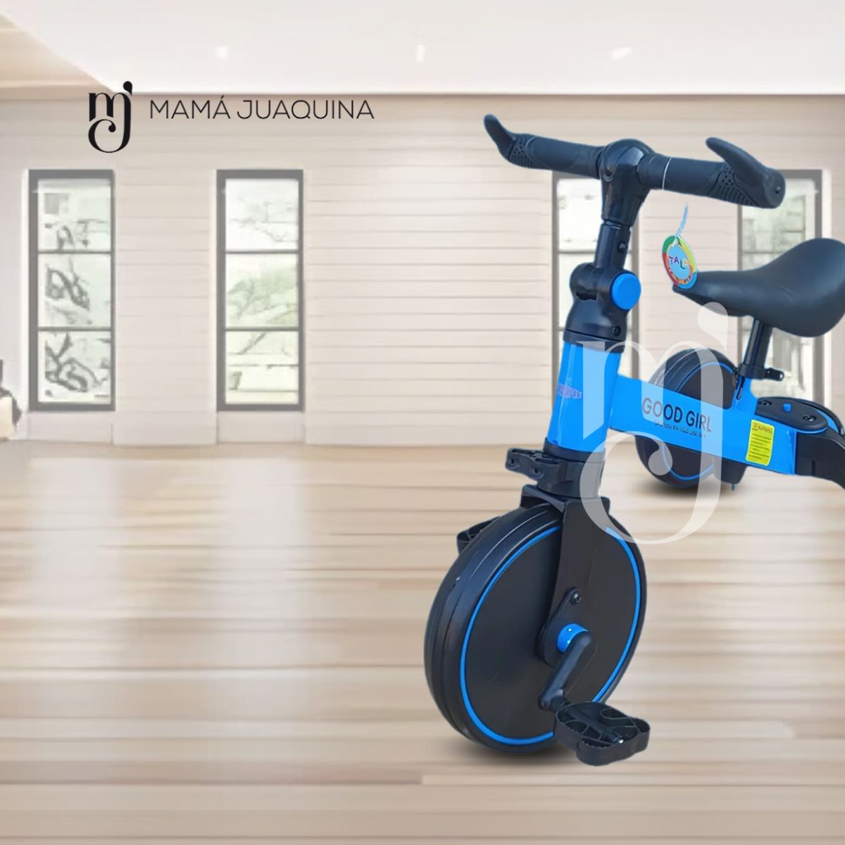 BABY - Triciclo Chavito 3 en 1 «TRI GG» Blue