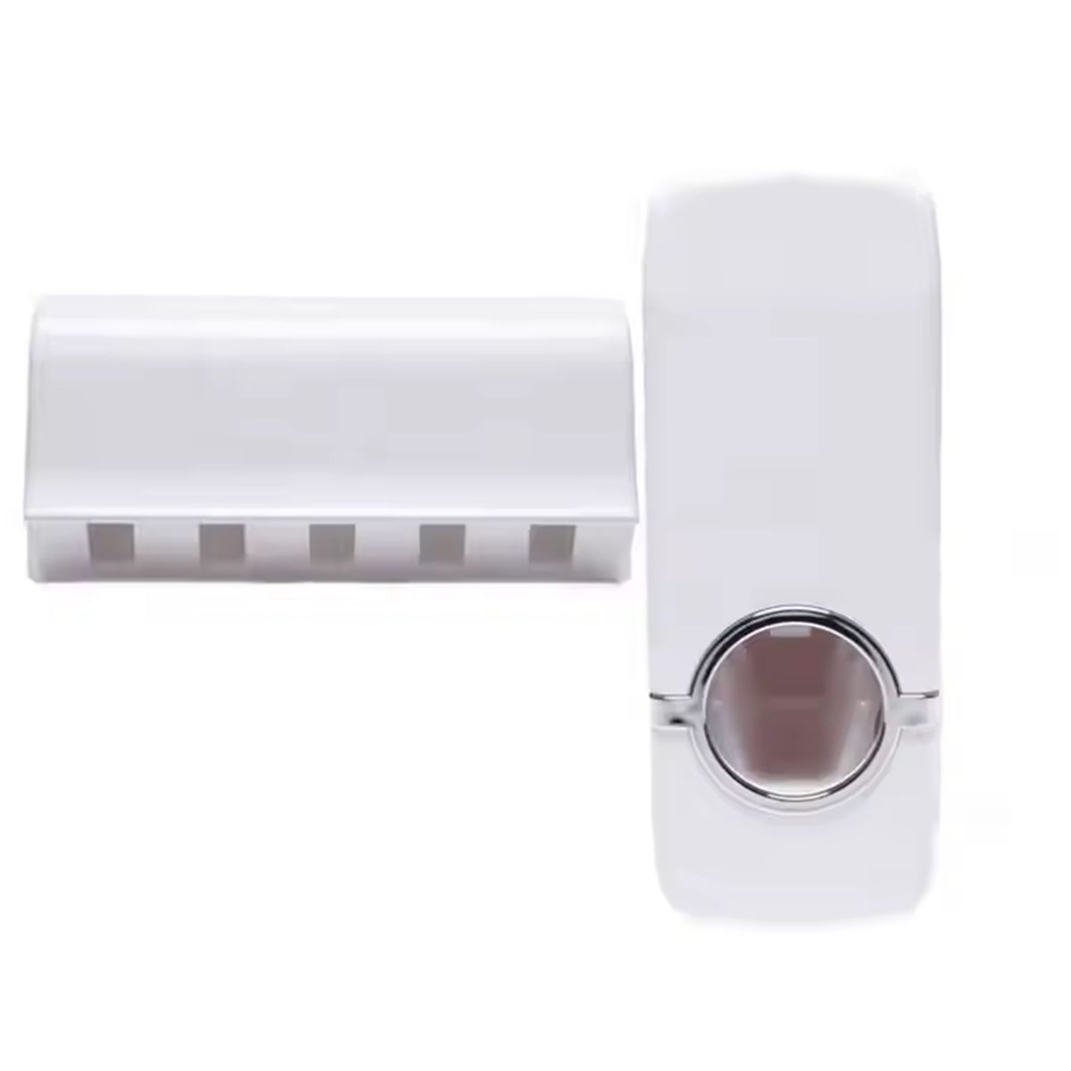 GENERICO - PORTA CEPILLO DE DIENTES CON DISPENSADOR DE PASTA DENTAL