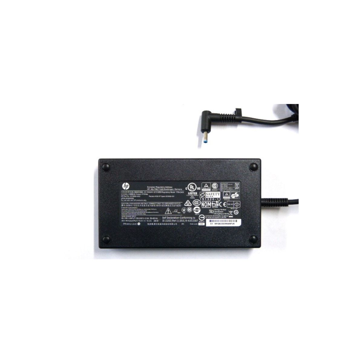 HP - Cargador Hp 19.5V. 10.2A. 200W. 4.5X3.0mm.  OMEN