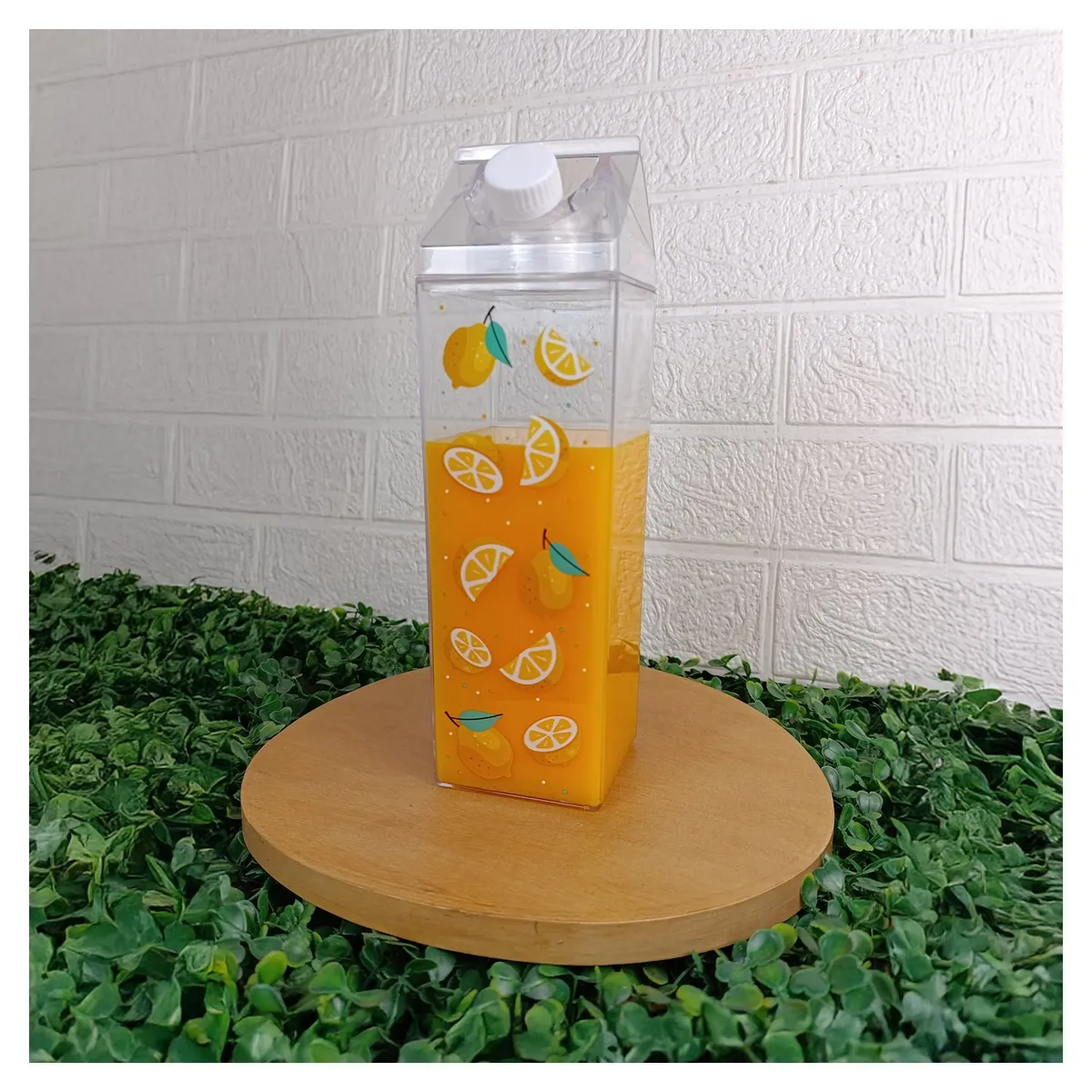 STONE - Recipiente Acrílico Aesthetic para Jugo 1L - Deco Stone