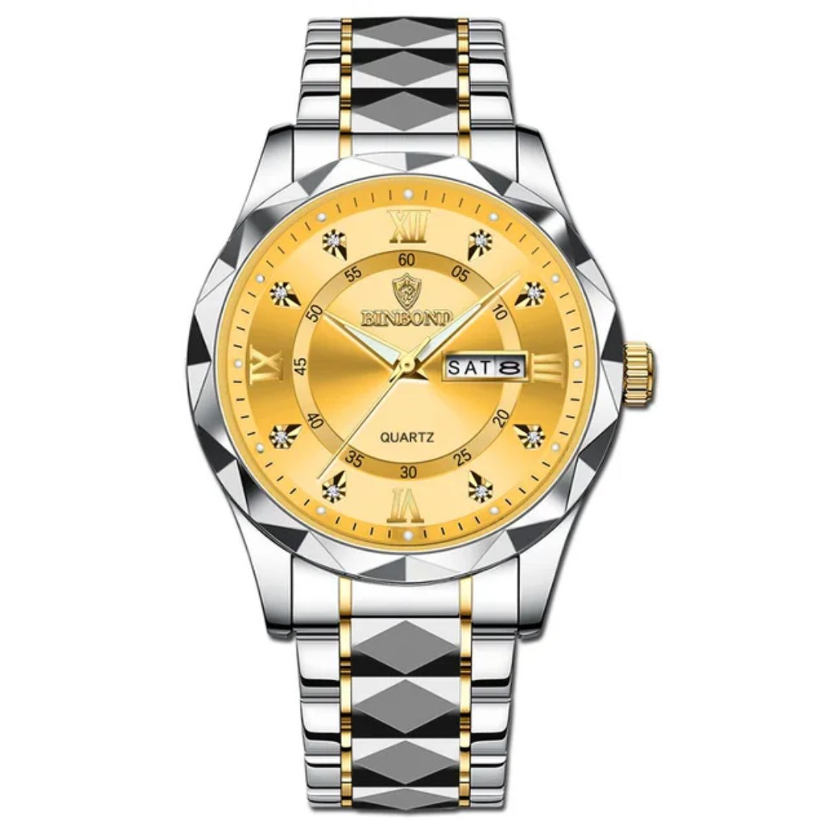 GENERICO - Reloj BINBOND para Hombre - Elegante - Acero