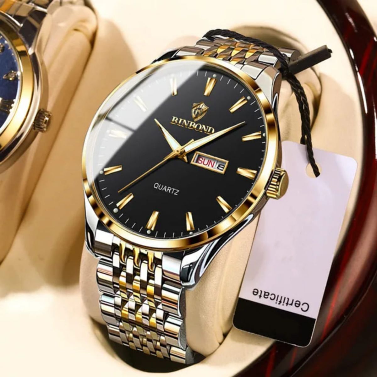 GENERICO - Reloj BINBOND para Hombre - Elegante - Acero