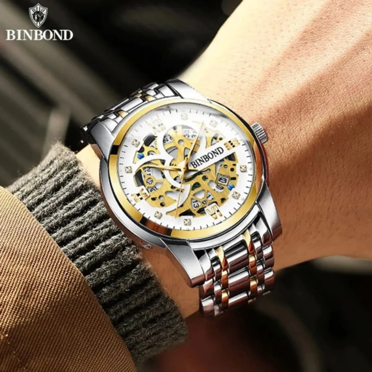GENERICO - Reloj POEDAGAR para Hombre - Elegante - Acero