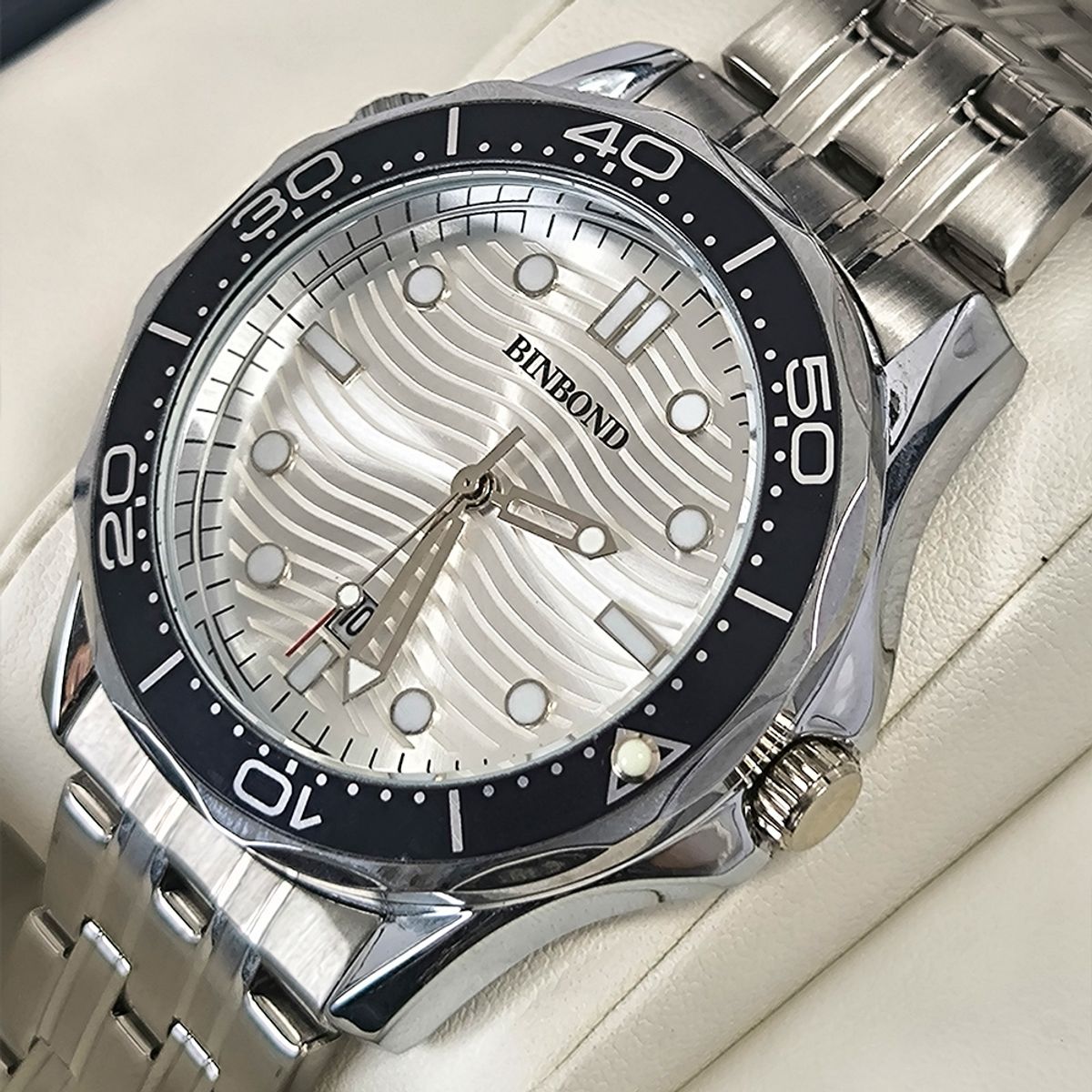 GENERICO - Reloj BINBOND para Hombre - Elegante - Acero