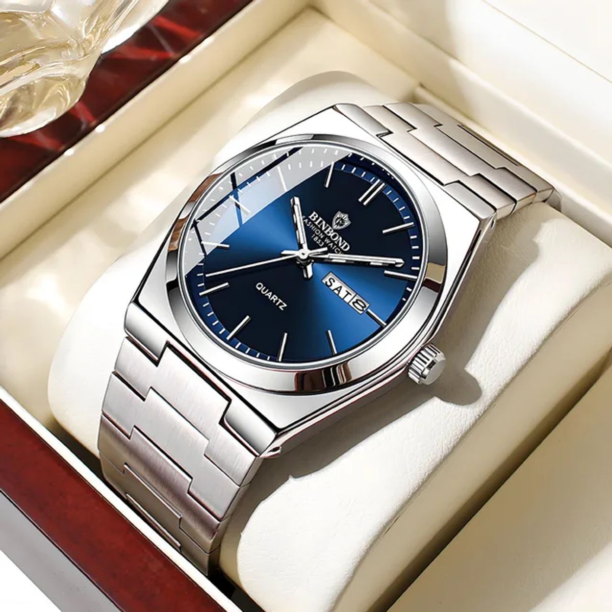 GENERICO - Reloj BINBOND para Hombre - Elegante - Acero