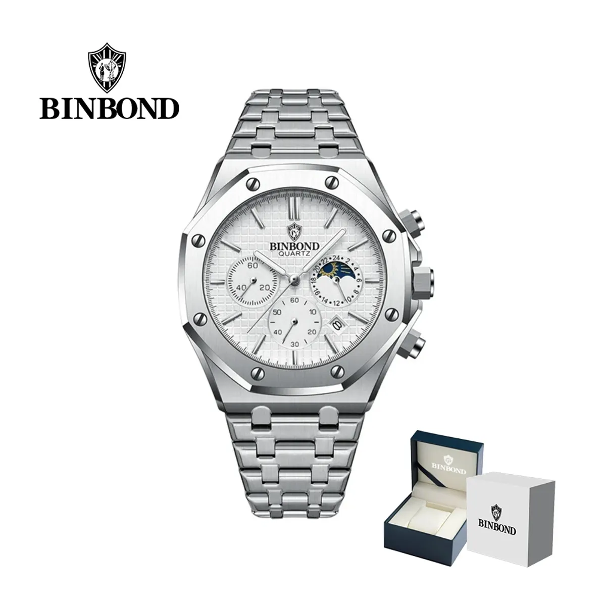 GENERICO - Reloj POEDAGAR para Hombre - Elegante - Acero