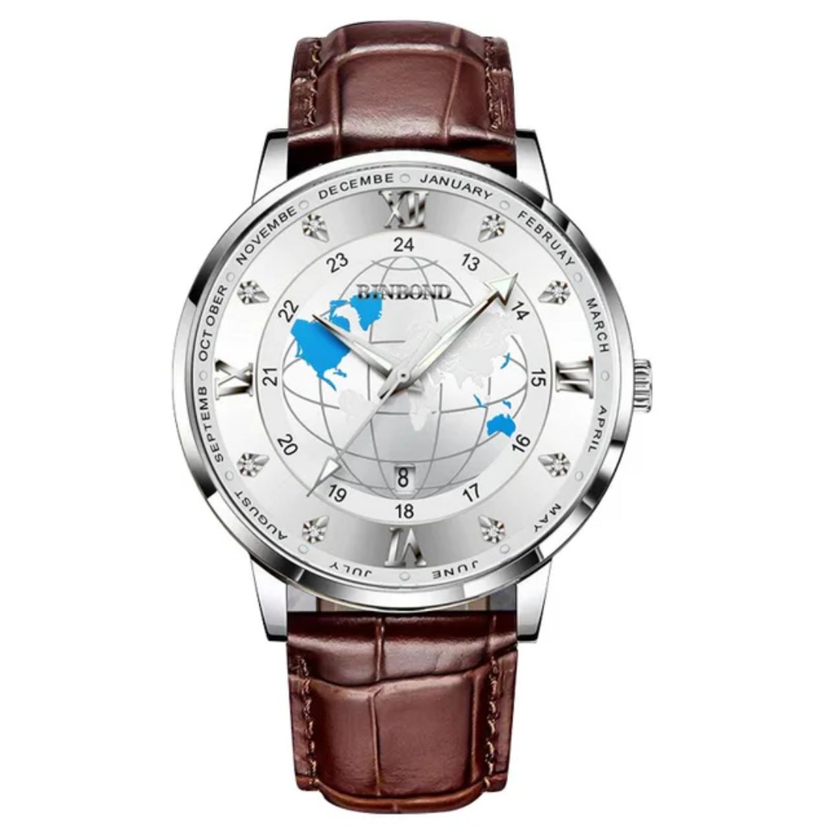 GENERICO - Reloj BINBOND para Hombre - Elegante - Cuero