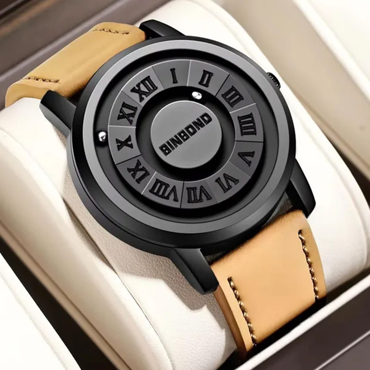 GENERICO - Reloj BINBOND para Hombre - Elegante - Cuero