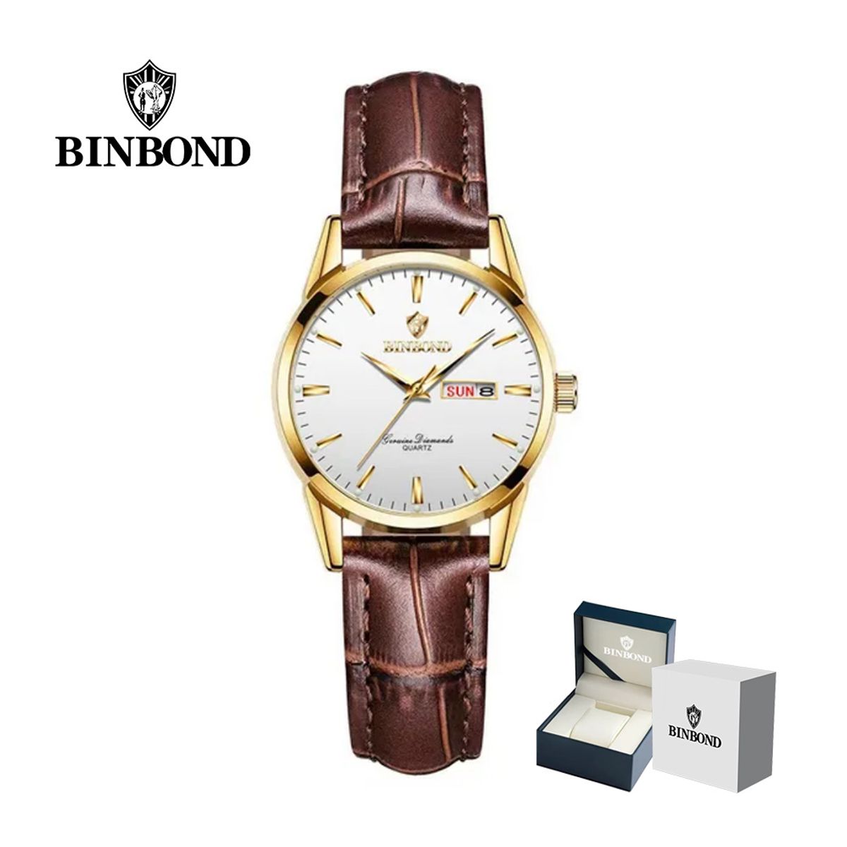 GENERICO - Reloj BINBOND para Mujer - Cuero