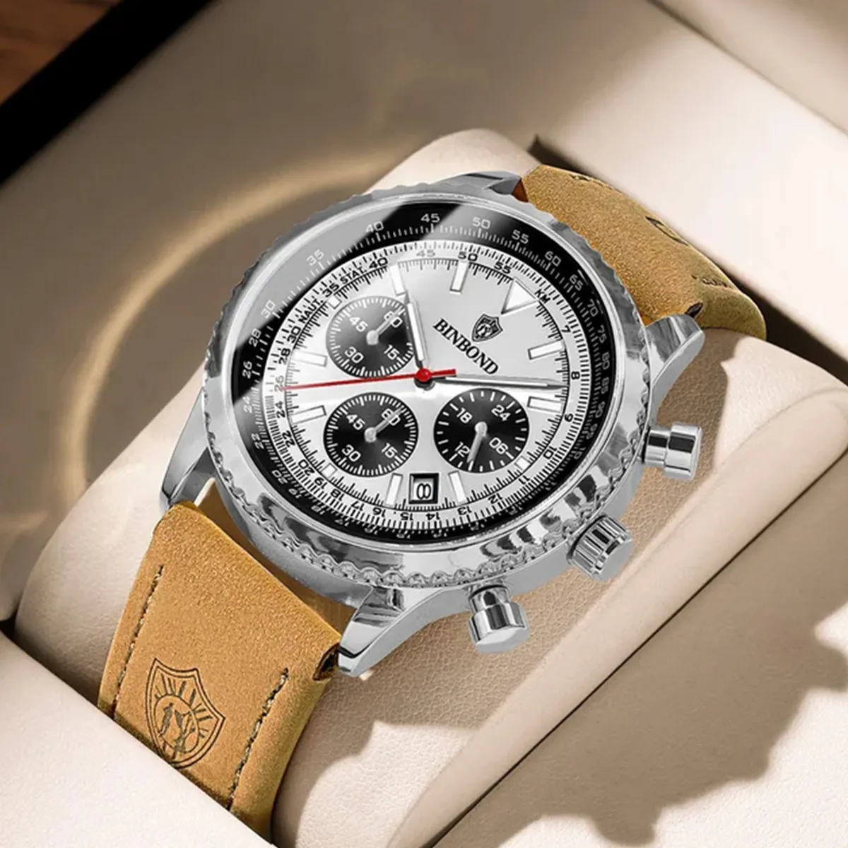 GENERICO - Reloj BINBOND para Hombre - Elegante - Cuero