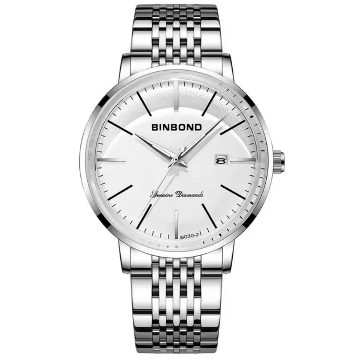 GENERICO - Reloj BINBOND para Hombre - Elegante - Acero