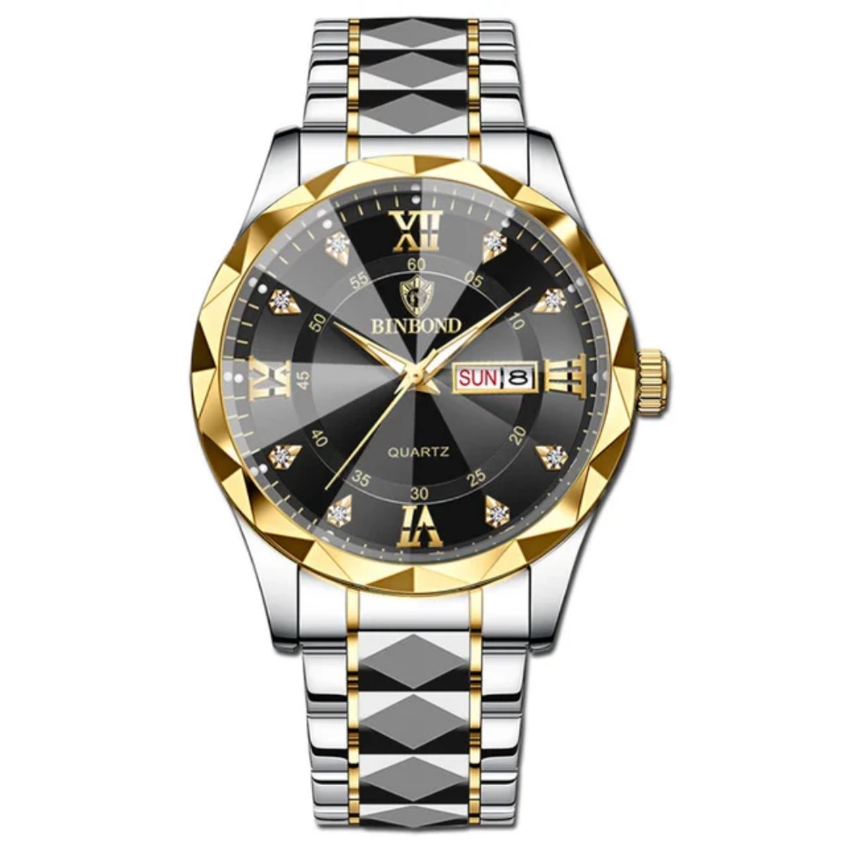 GENERICO - Reloj BINBOND para Hombre - Elegante - Acero