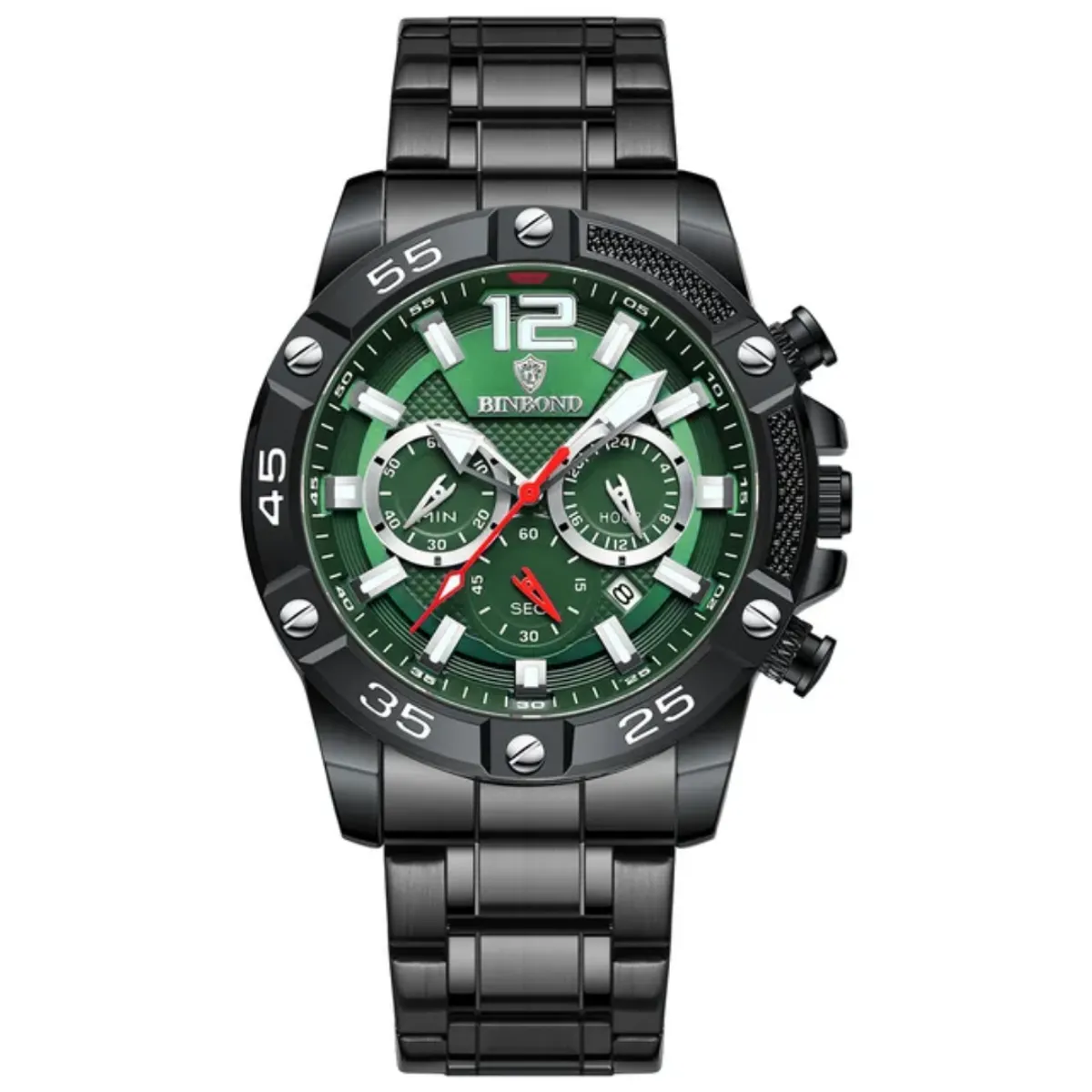 GENERICO - Reloj BINBOND para Hombre - Elegante - Acero