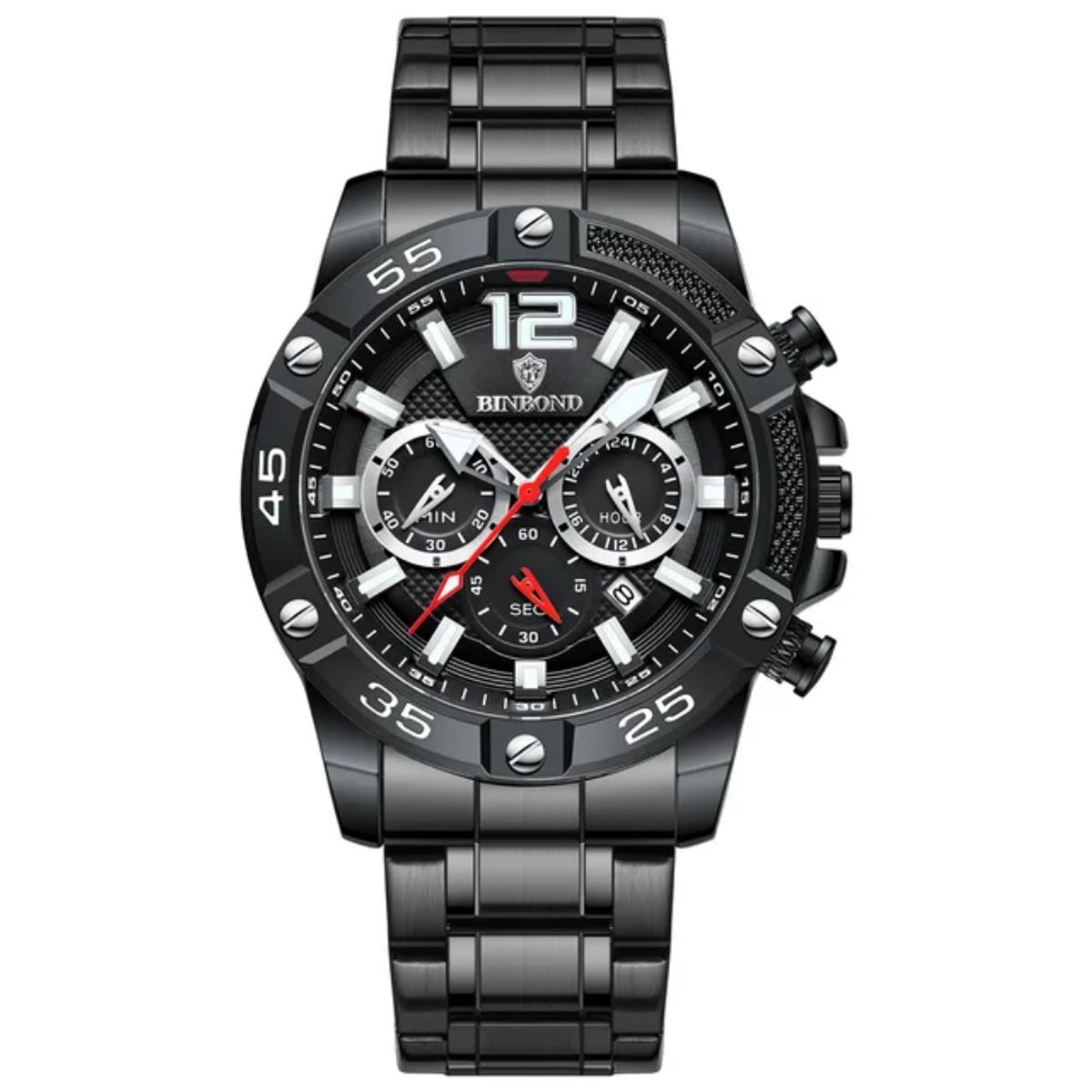 GENERICO - Reloj BINBOND para Hombre - Elegante - Acero