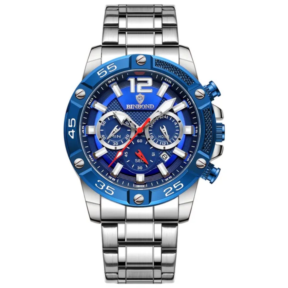 GENERICO - Reloj BINBOND para Hombre - Elegante - Acero