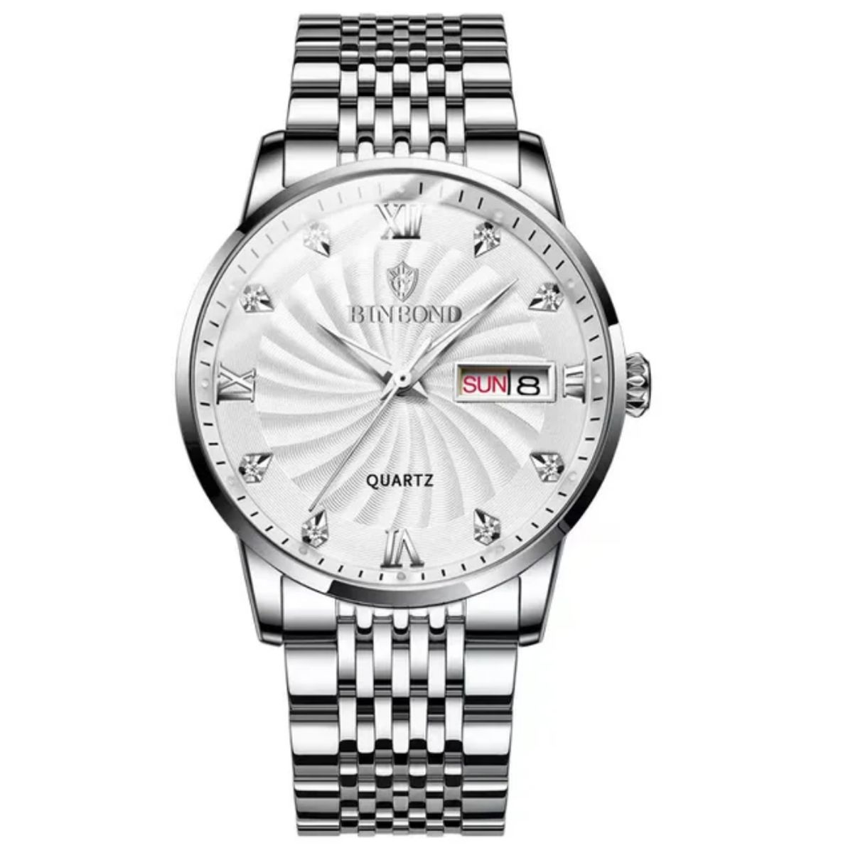GENERICO - Reloj BINBOND para Hombre - Elegante - Acero