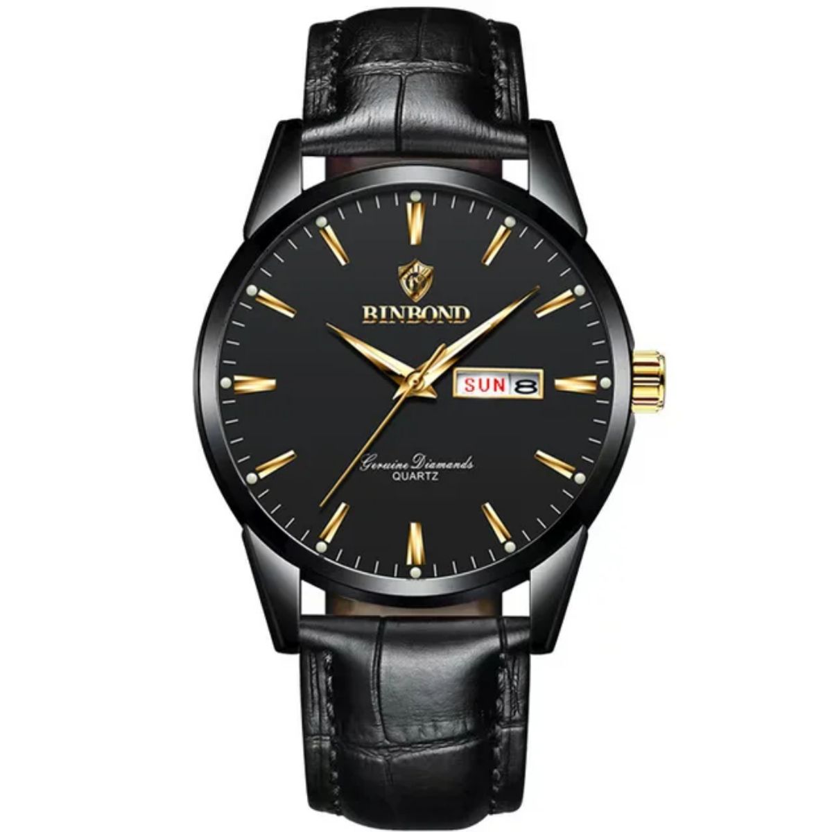 GENERICO - Reloj BINBOND para Hombre - Elegante - Cuero