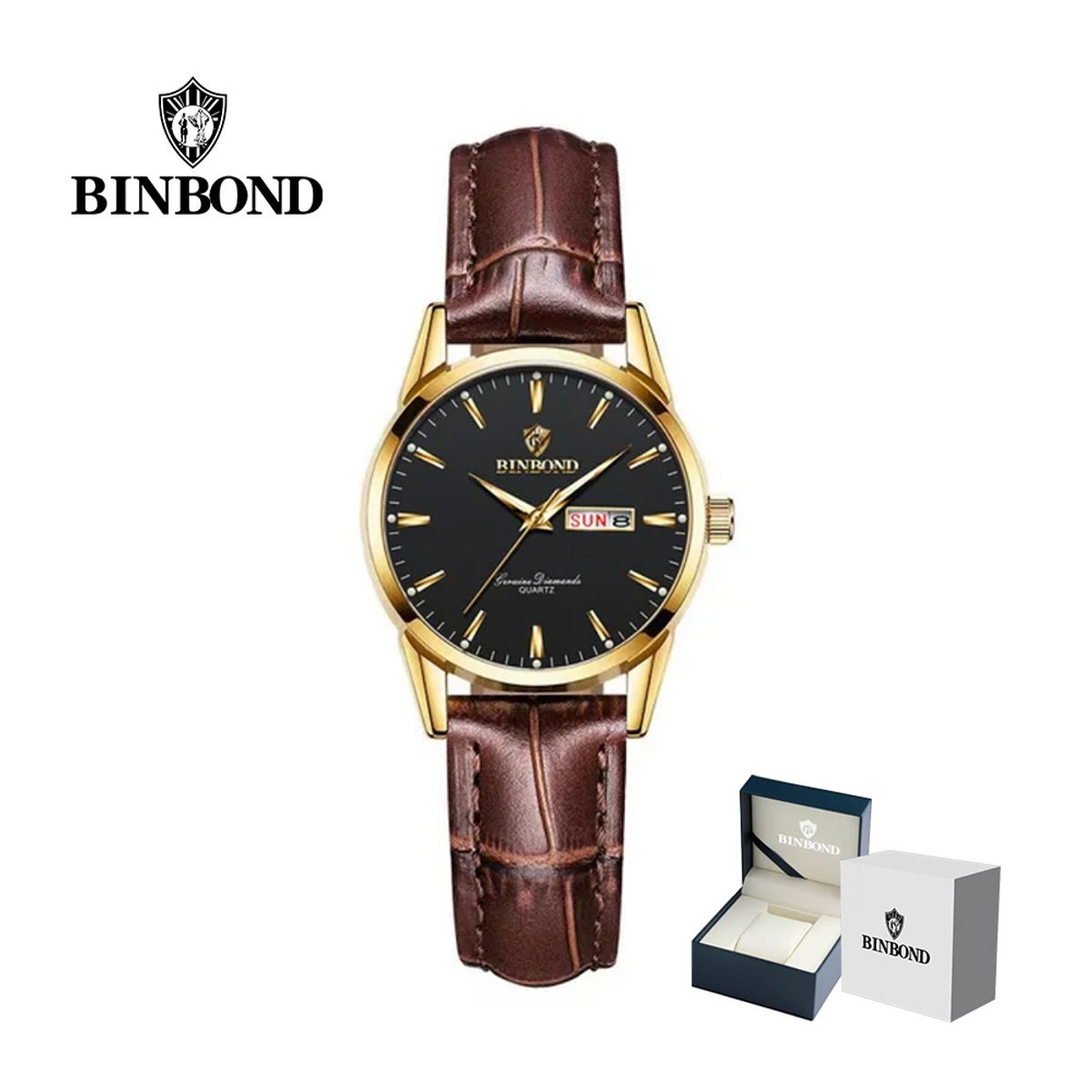 GENERICO - Reloj BINBOND para Mujer - Cuero