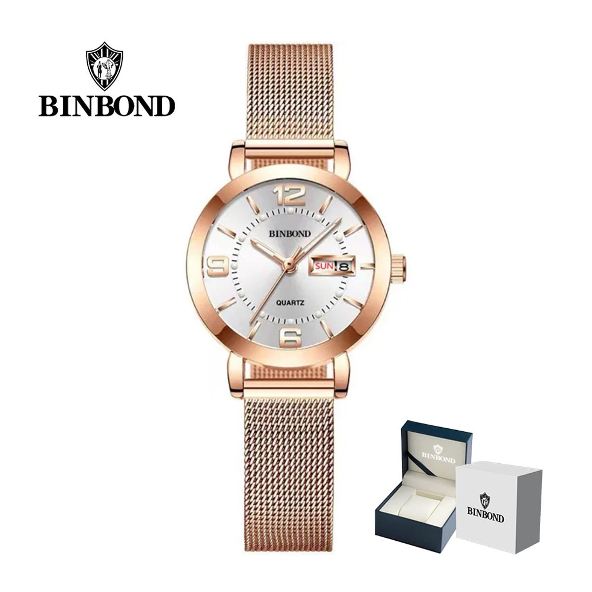 GENERICO - Reloj BINBOND para Mujer -Acero