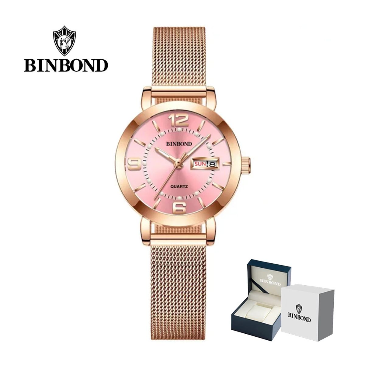GENERICO - Reloj BINBOND para Mujer -Acero