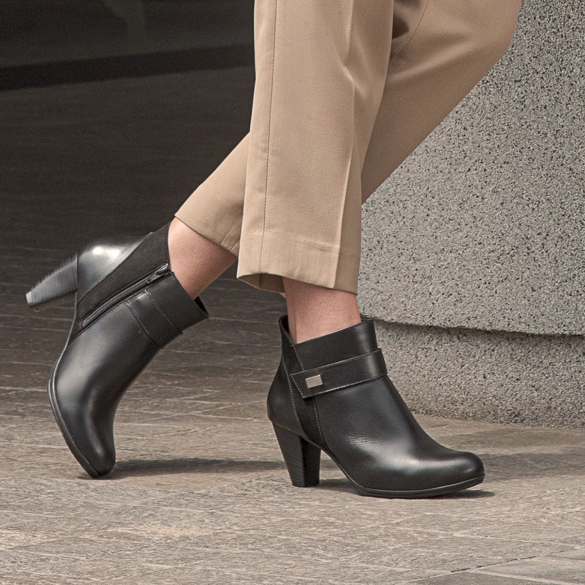 ECCO - Botas Casual Mujer Ecco Dalila49 Negro Cuero