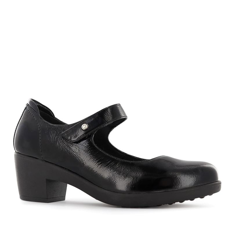 Zapatos Mary Jane Mujer Ecco Asturias05 Negro Cuero ECCO