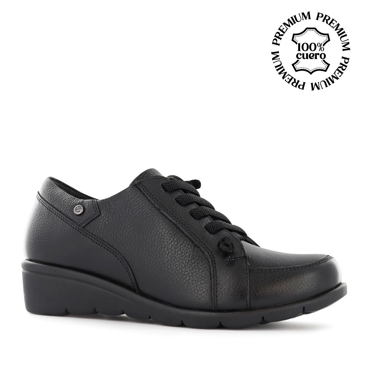 ECCO - Zapatos Con Pasador Mujer Ecco Flexxi11 Negro Cuero Natural