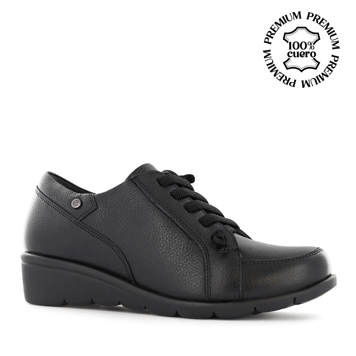 ECCO - Zapatos Con Pasador Mujer Ecco Flexxi11 Negro Cuero Natural