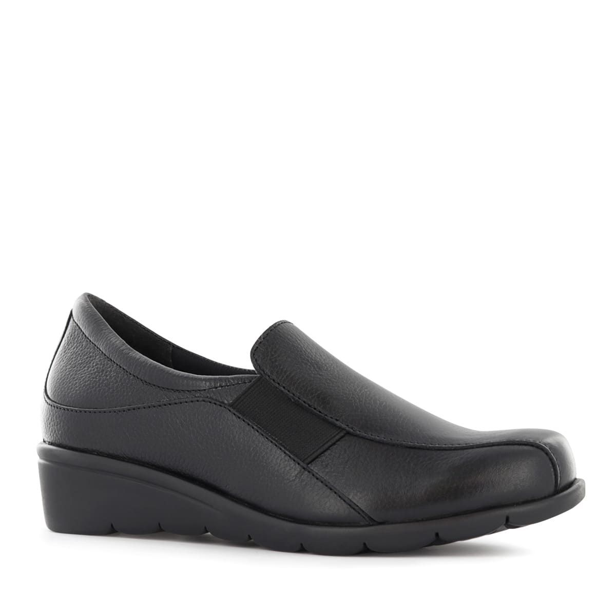 ECCO - Zapatos Slip On Mujer Ecco Flexxi13 Negro Cuero Natural
