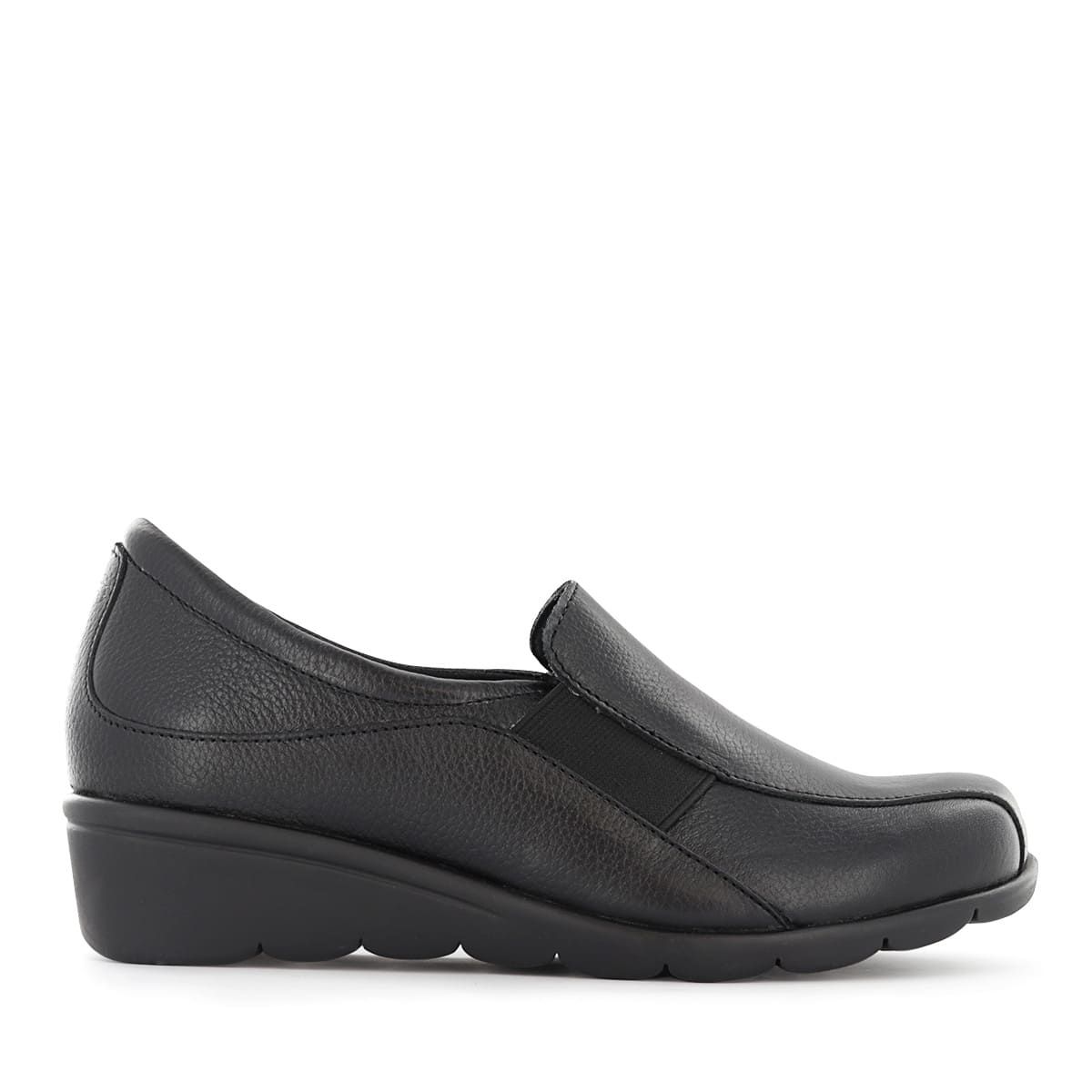 ECCO - Zapatos Slip On Mujer Ecco Flexxi13 Negro Cuero Natural
