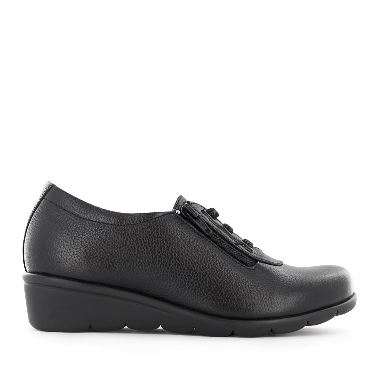 ECCO - Zapatos Con Pasador Mujer Ecco Flexxi17 Negro Cuero Natural