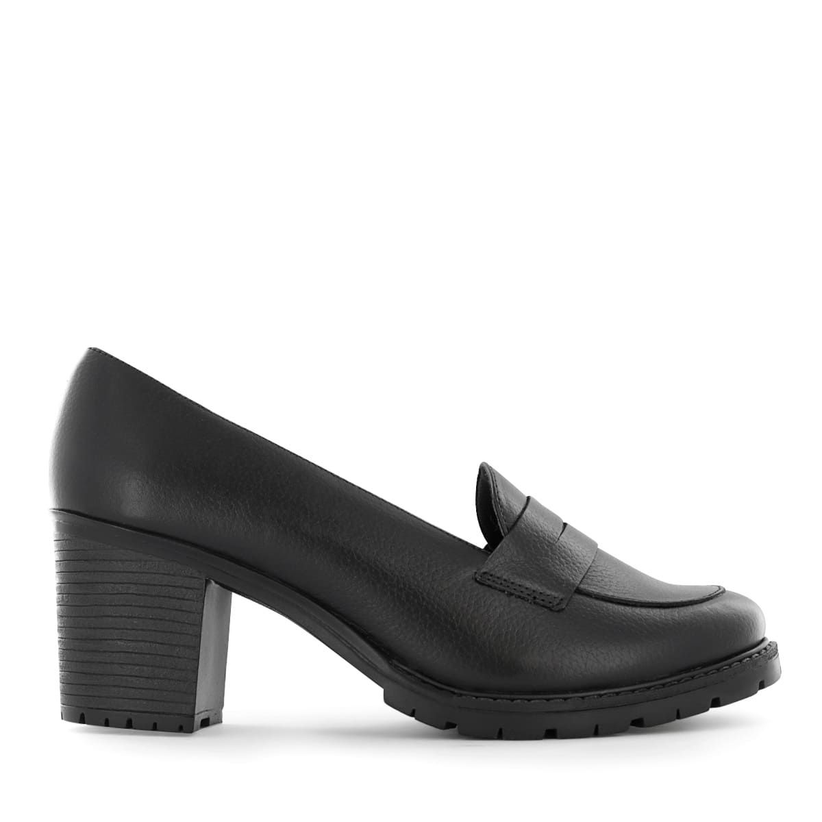 ECCO - Mocasines Mujer Ecco Quipa01 Negro Cuero Natural