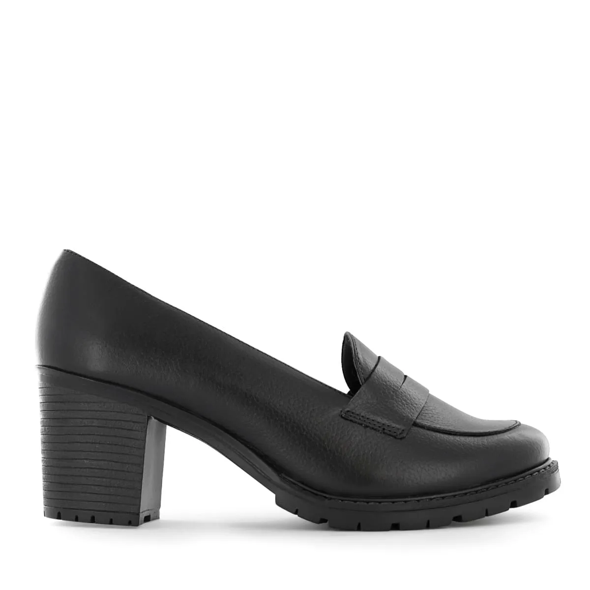 ECCO - Mocasines Mujer Ecco Quipa01 Negro Cuero Natural