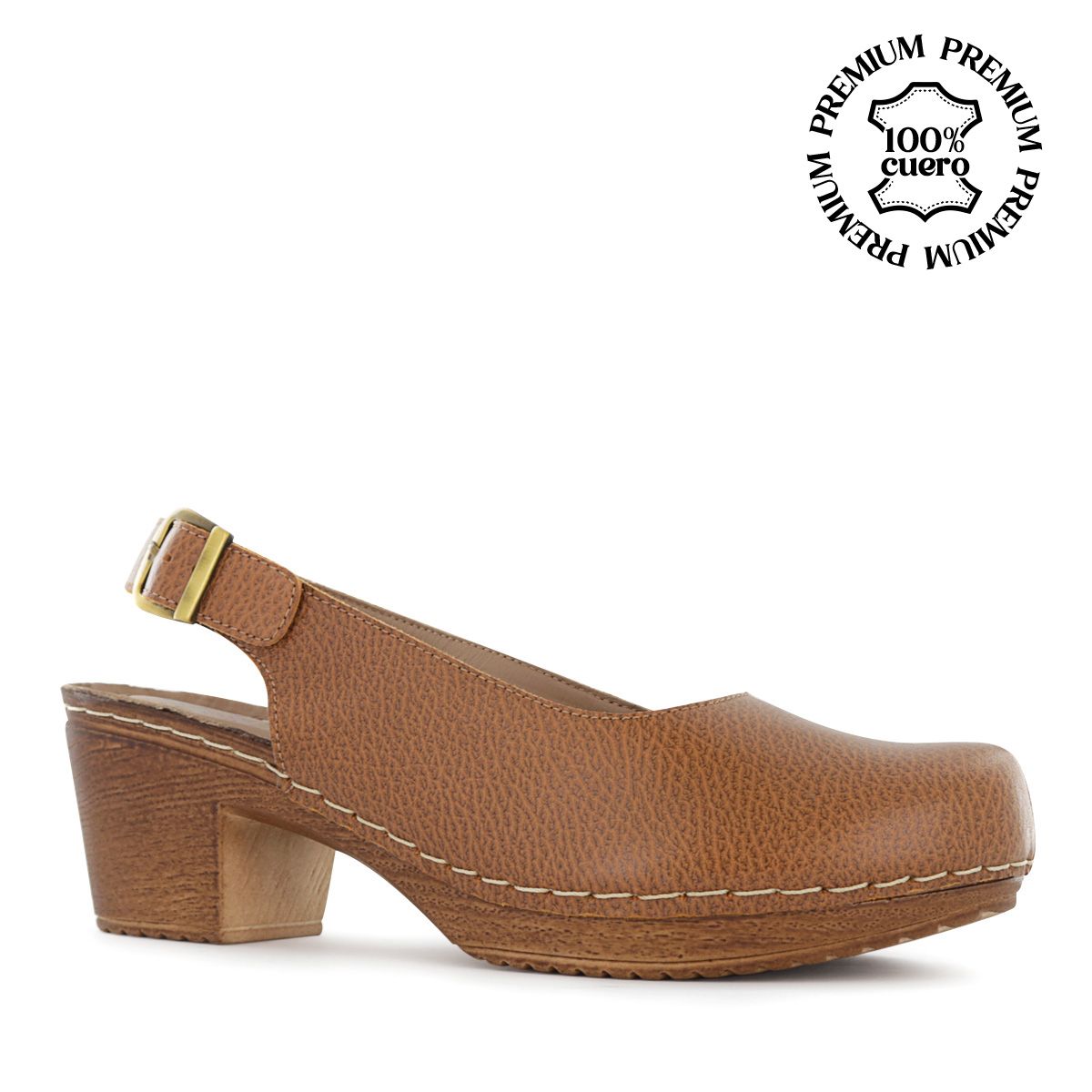 ECCO - Zapatos Destalonados Mujer Ecco Mika10 Toffee Cuero