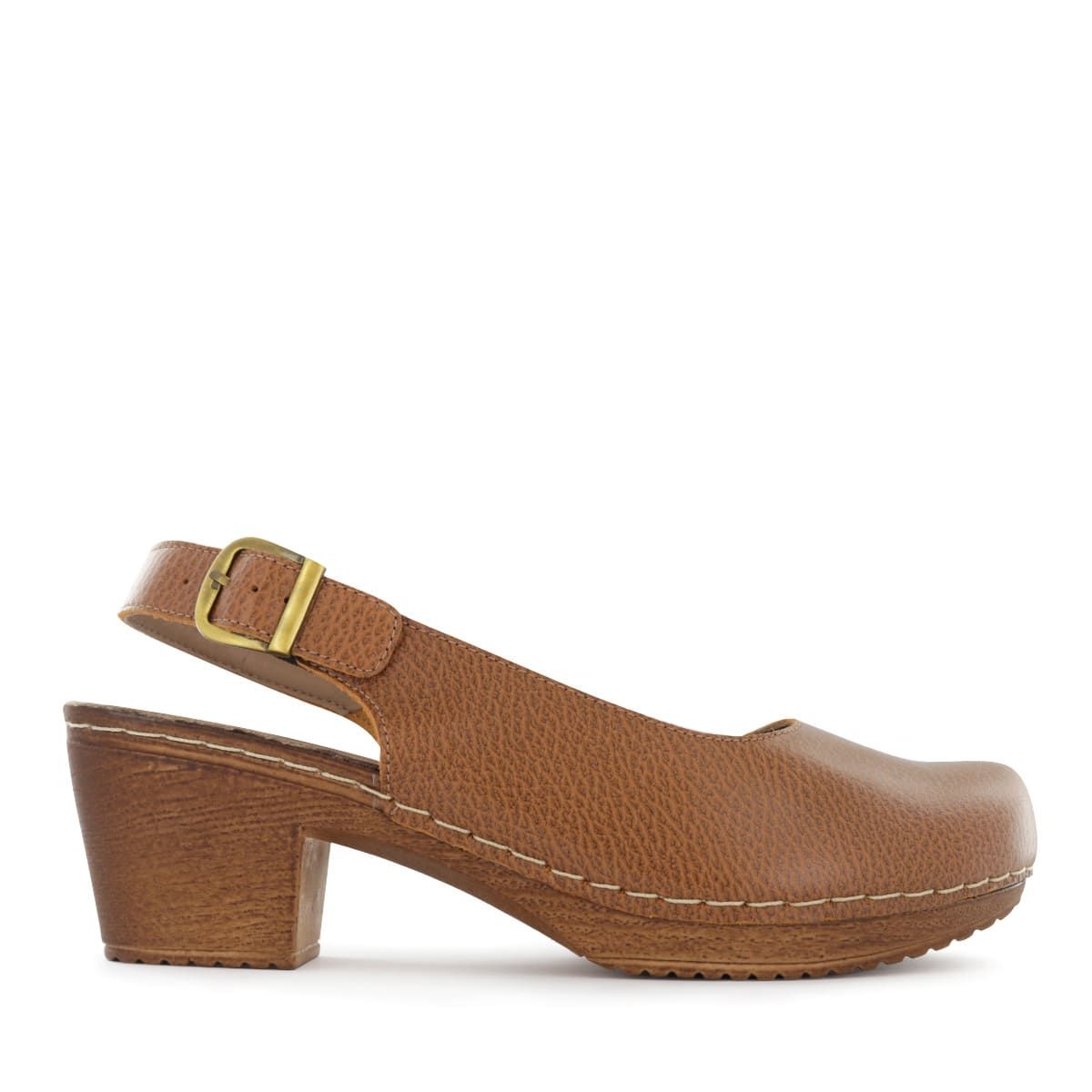 ECCO - Zapatos Destalonados Mujer Ecco Mika10 Toffee Cuero