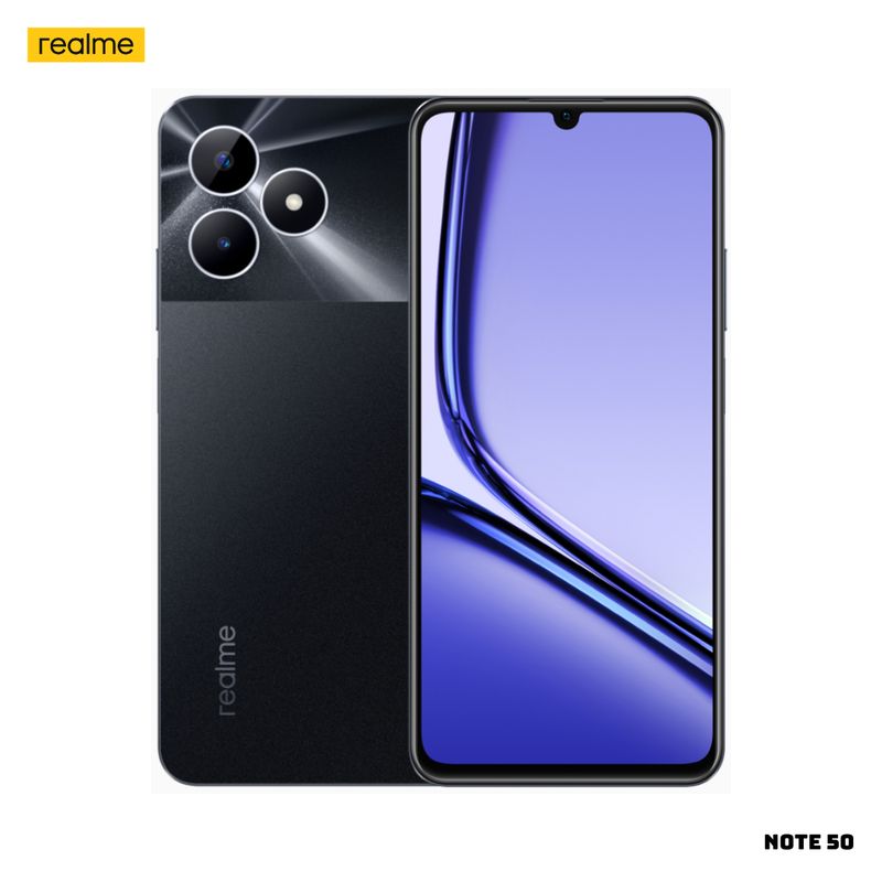 REALME - CELULAR REALME NOTE 50 3GB RAM 64GB ROM - NEGRO