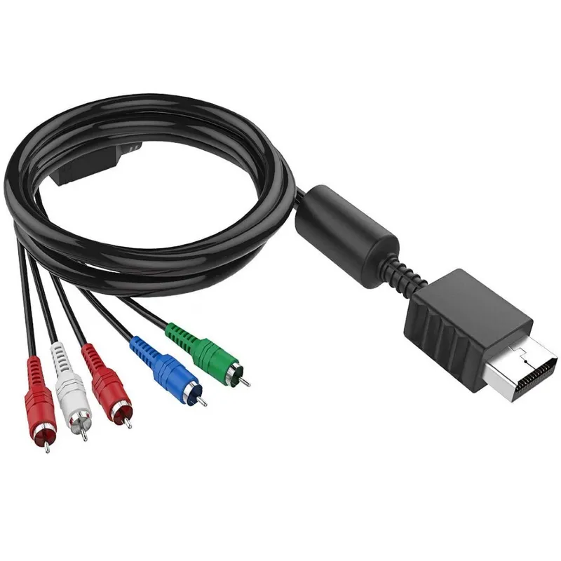 GENERICO - Cable De Audio Y Video Componente Para Ps2 Ps3