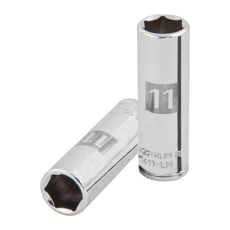 TRUPER - Dado 11mm Hexagonal Tubular Encastre de 1/4" 13205 Truper