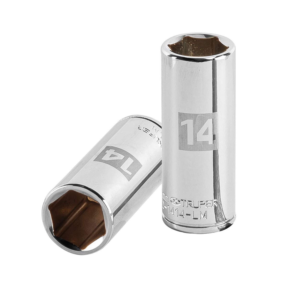 TRUPER - Dado 14mm Hexagonal Tubular Encastre de 1/4" 13208 Truper