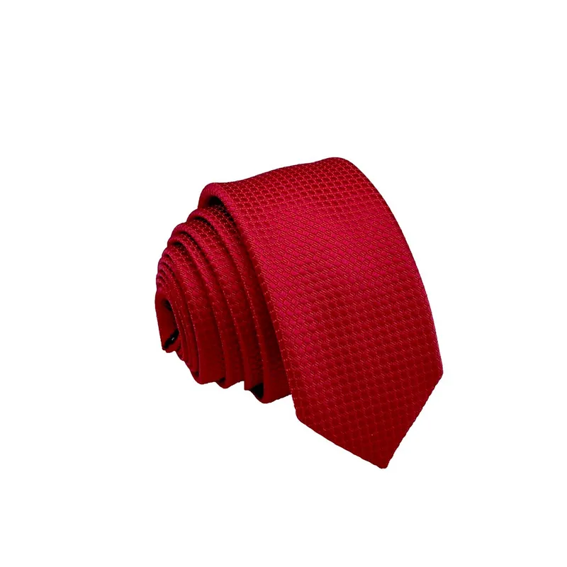 CHRISTIAN ARMAND - CORBATA SLIM FIT ROJA CHRISTIAN ARMAND ESTILO ESTAMPADO