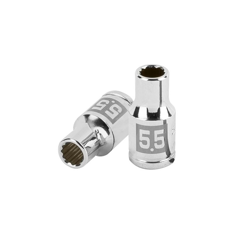 TRUPER - Dado 5.5mm Poligonal Encastre de 1/4" 100975 Truper