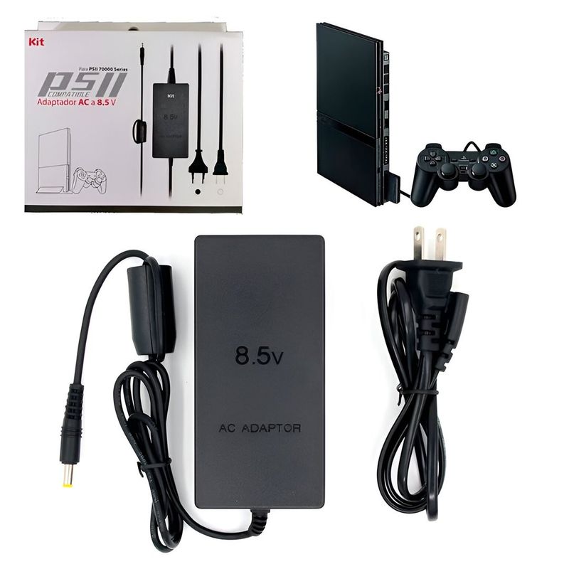 GENERICO - Fuente De Poder Multivoltaje Compatible Para Ps2 Slim